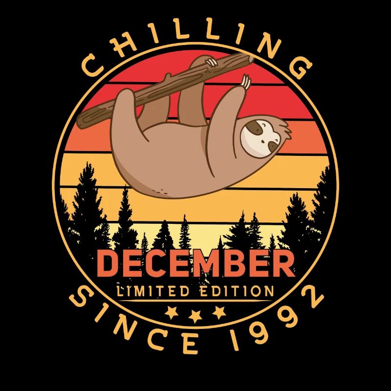 Geschenk Faultier Vintage Dezember 1992