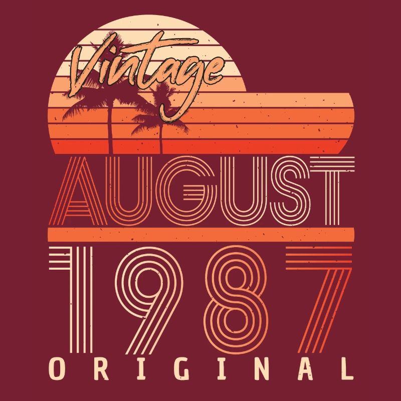 August 1987 Geschenkidee