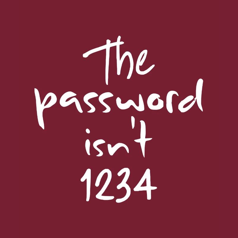Passwort Nerd Internet Geek IT Informatik Geschenk