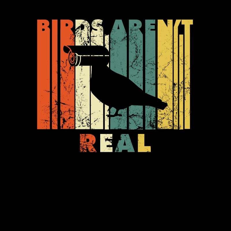 Birds Aren´t Real - Vintage