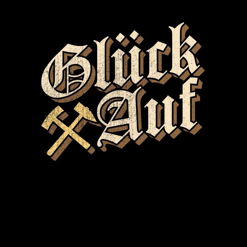 Glück Auf! Schlägel und Eisen Bergmann Geschenke