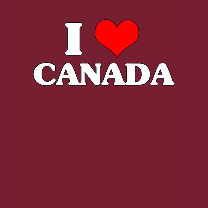 I Love Canada Anime Meme Geschenk