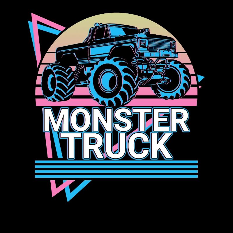 Monstertruck Retro Geschenk