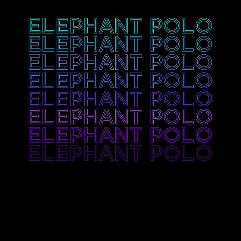 Elephant Polo Retro
