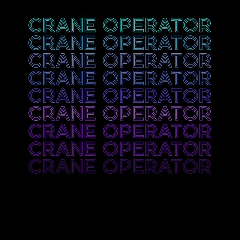 Crane operator Retro