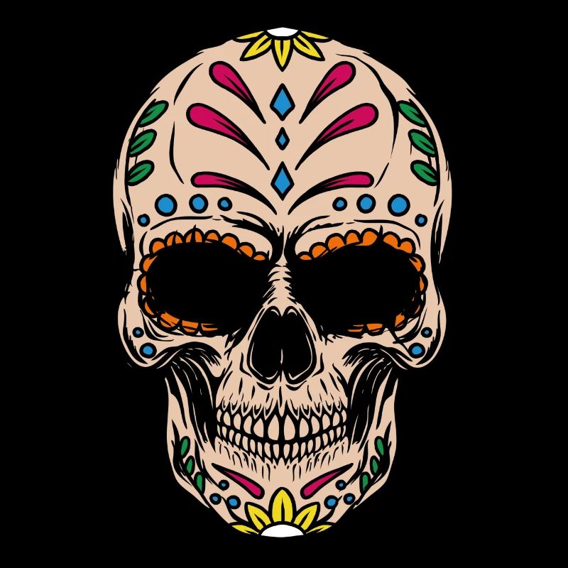 Quetzalcoatl Aztec Gothic Schädel Goth Maya Inka G