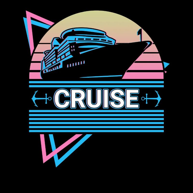 Kreuzfahrtschiff Retro Geschenk