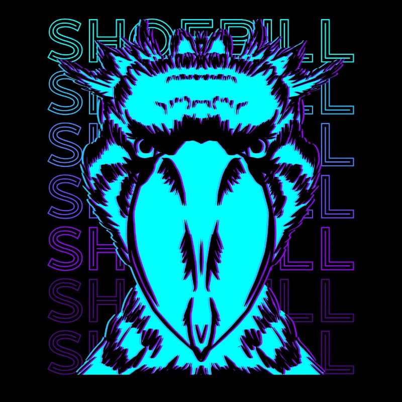 Shoebill Rétro