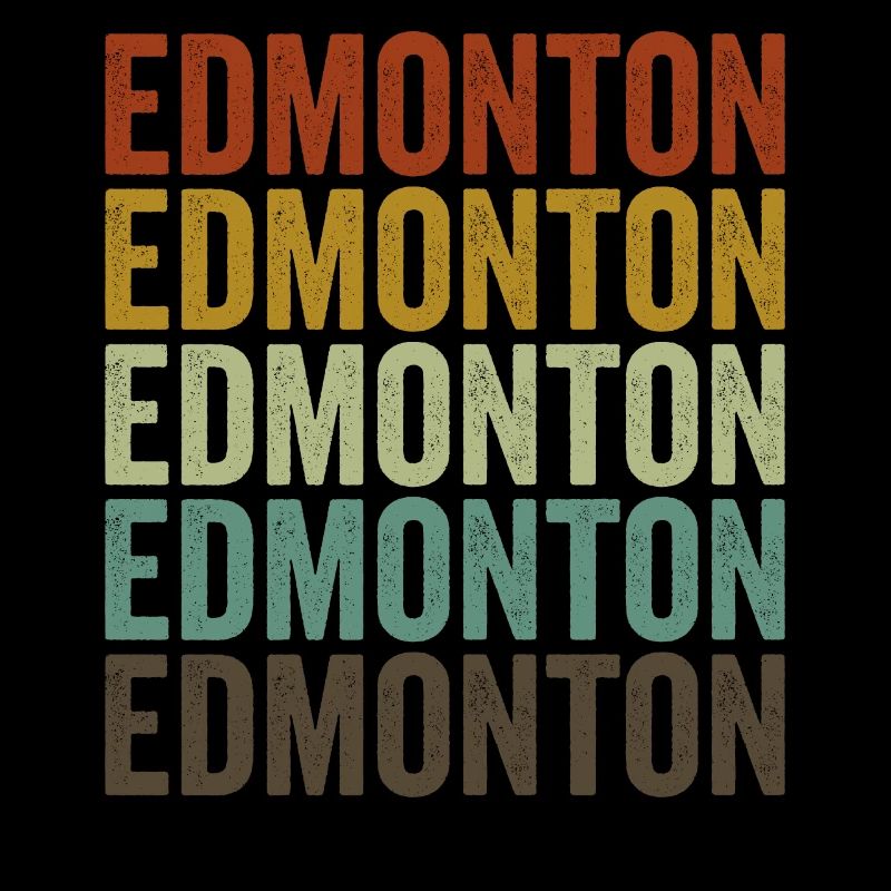 Edmonton Canada Rétro Vintage