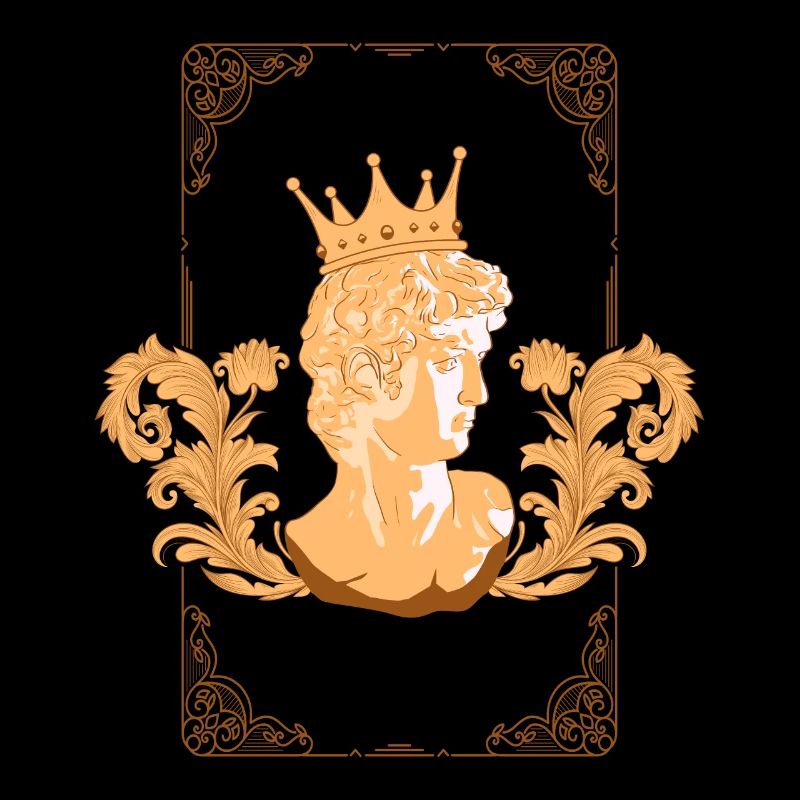 Statue esthétique baroque de David Dark Academia