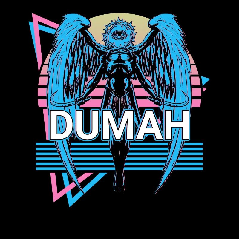 Dumah Angel Yiddish Folklore Hébreu Rétro