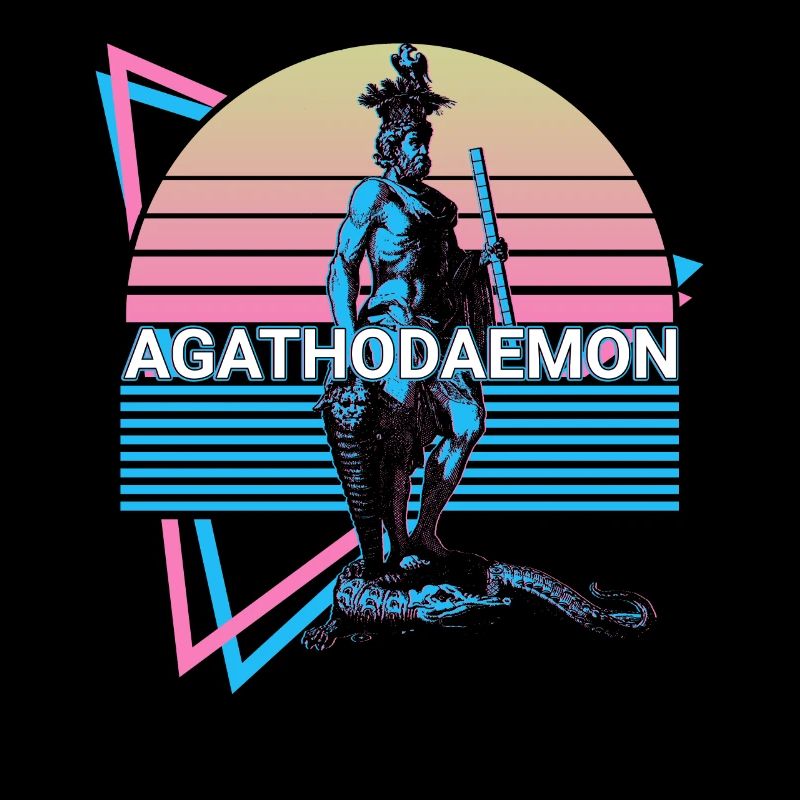 Agathodaemon Griechischer Gott Antike griechische