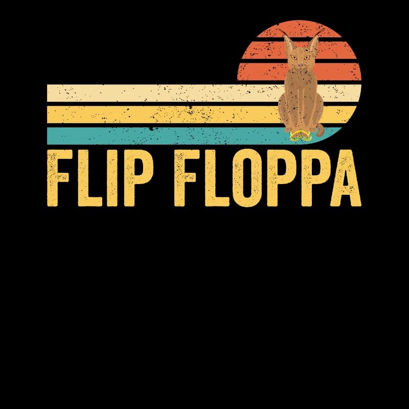 Big Floppa Karakal Katze Meme Retro