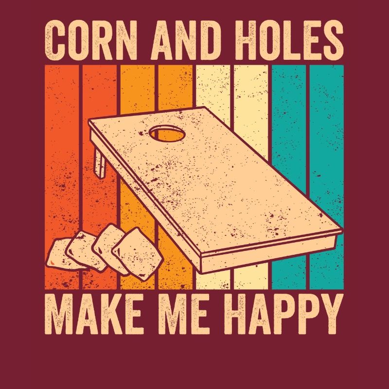 Lustiges Cornhole Corn Hole Retro