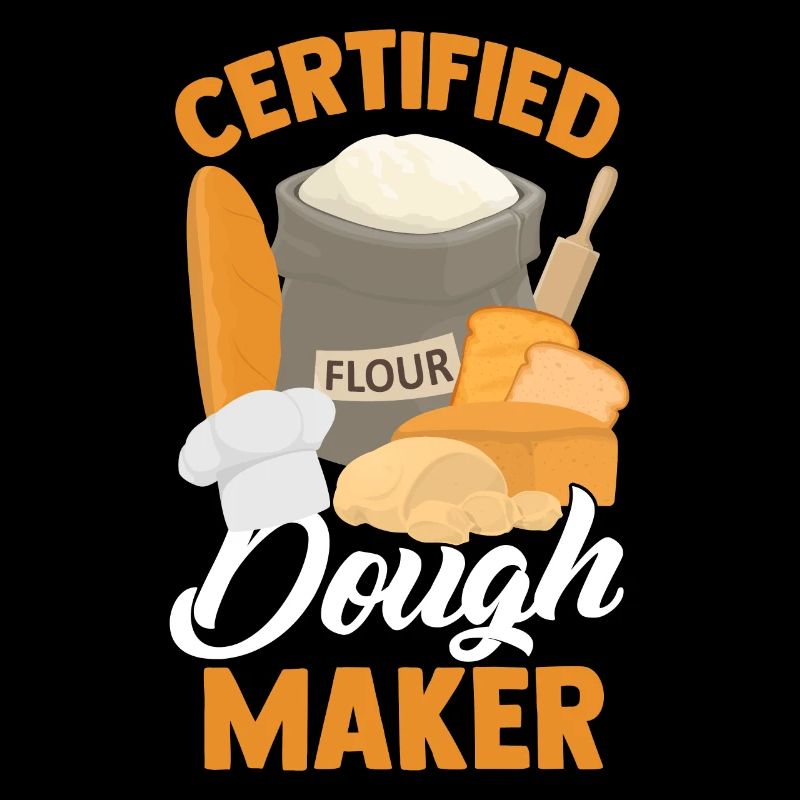 Funny Bread Baking Baker Flour