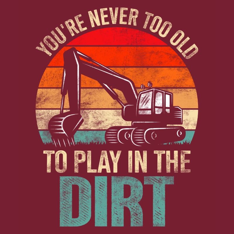 Funny excavator operator HEO