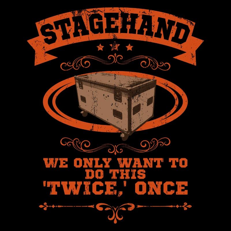Stagehand Stage Crew Crew Roadie Event Gift