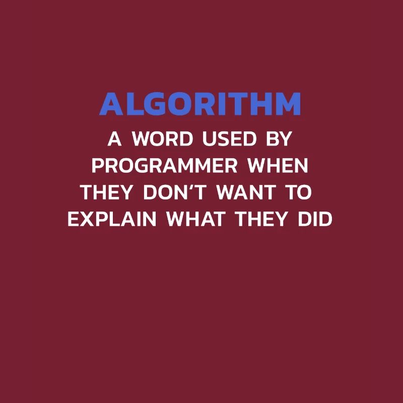 Programmeur d'algorithme informatique T-shirt