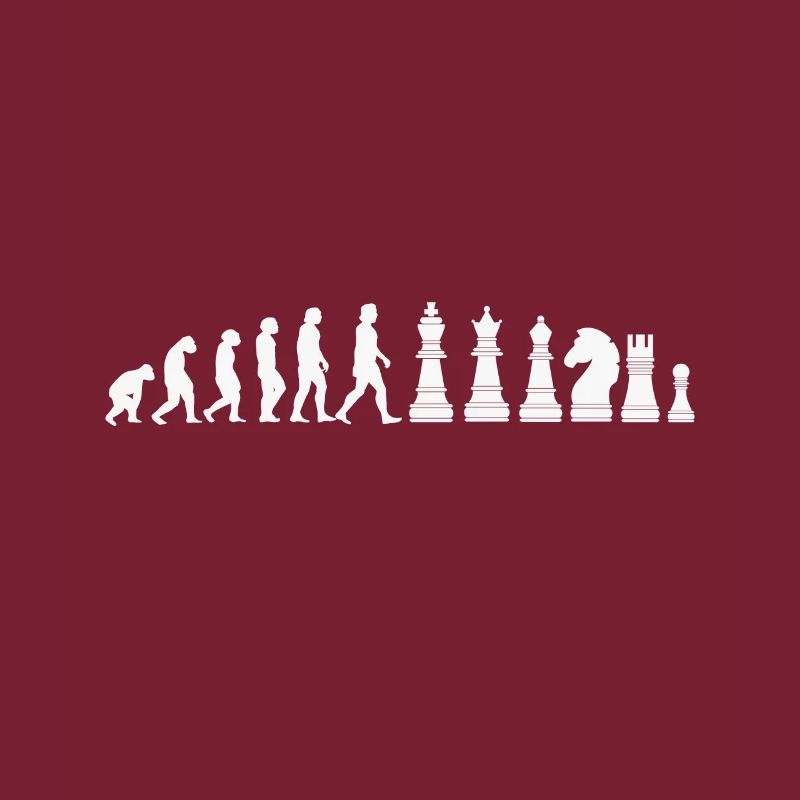 Schach Schachspieler Evolution