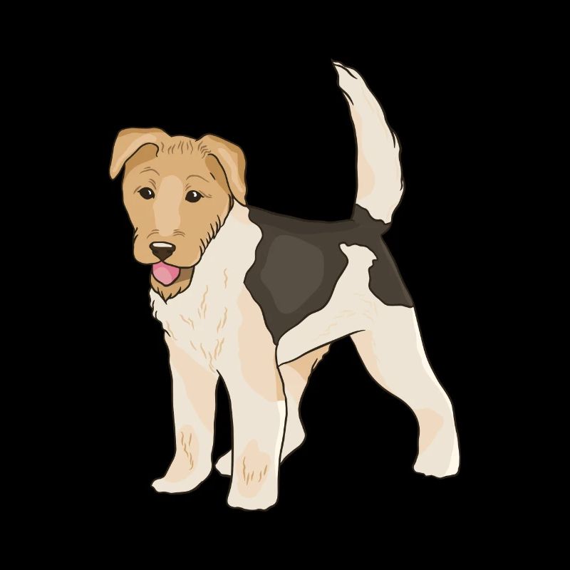 Foxterrier Drahthaar Glatthaar Hund Geschenkidee