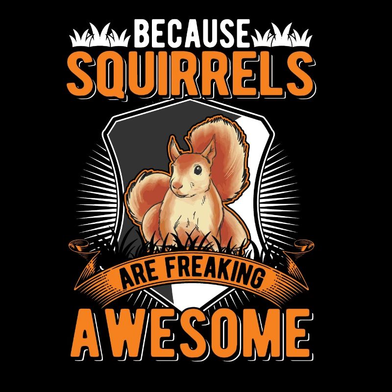 Eichhörnchen Geschenk Squirrel Grauhörnchen