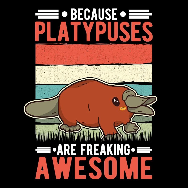 Schnabeltier Geschenk Platypus