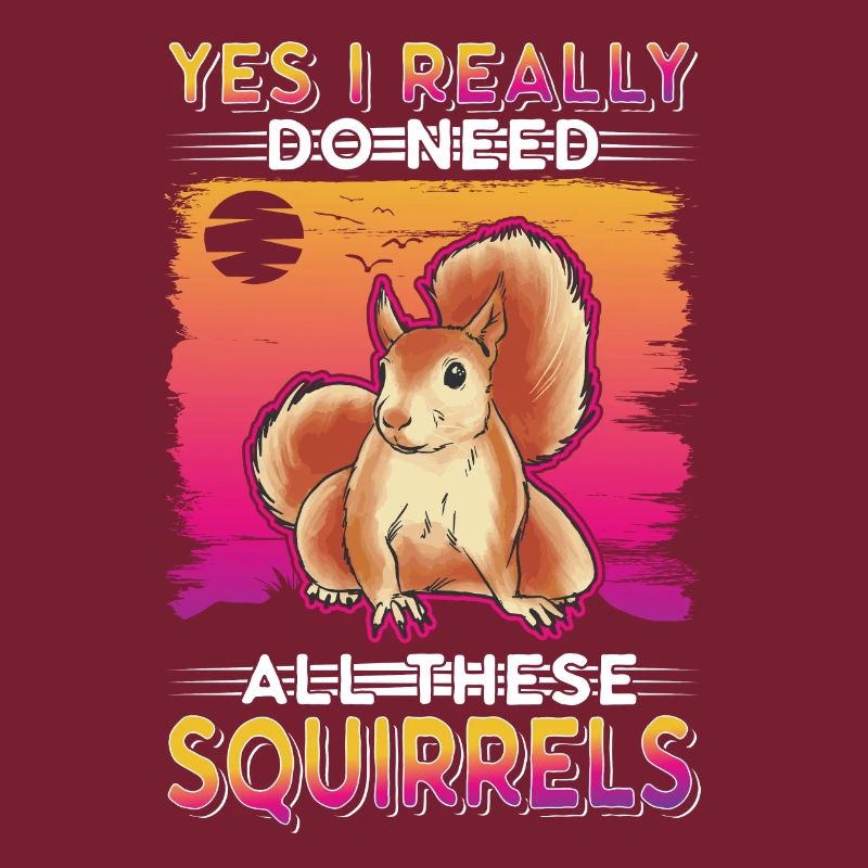 Eichhörnchen Geschenk Grauhörnchen Squirrel