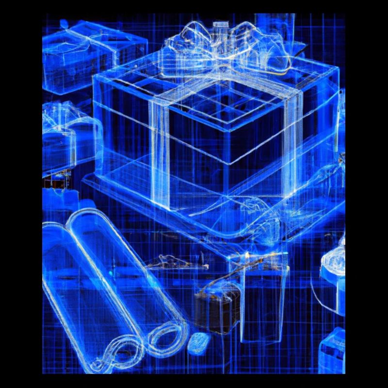 Weihnachten Weihnachtsbaum Schematic Blaupause