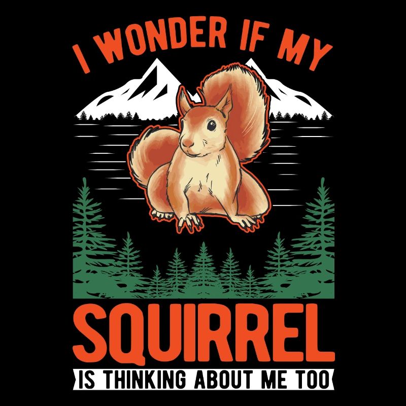 Eichhörnchen Geschenk Grauhörnchen Squirrel