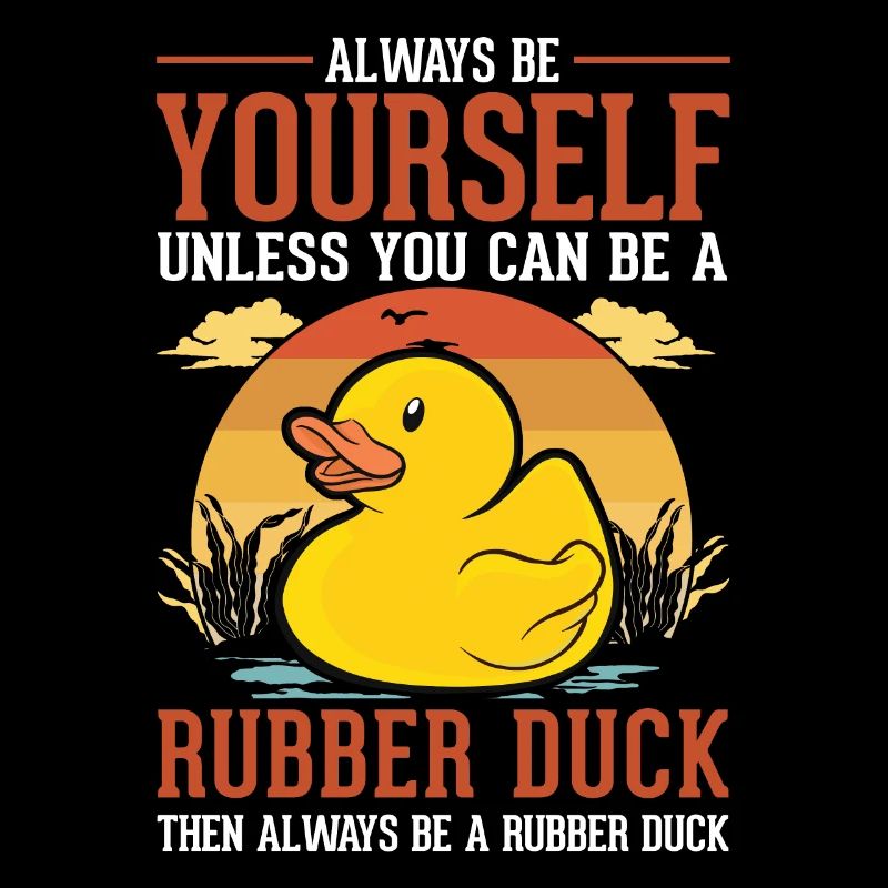 Soyez toujours vous-même Rubber Duck Gummiente