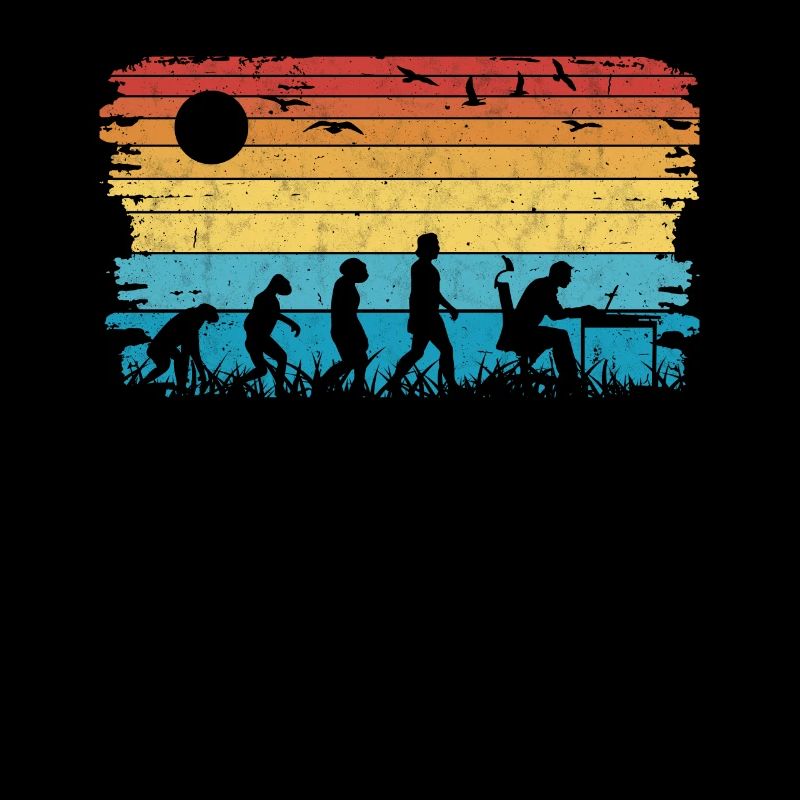 Computer Scientist Evolution Programmer Nerd