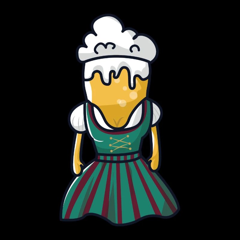 Beer Dirndl tente de bière