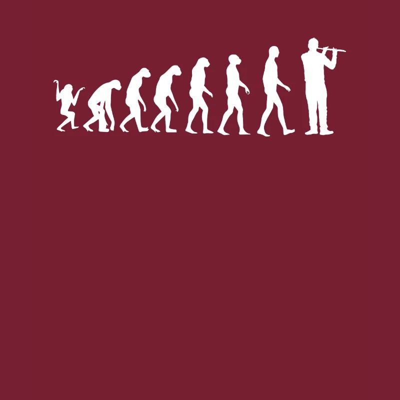 Flötist Evolution Querflötist Flötist