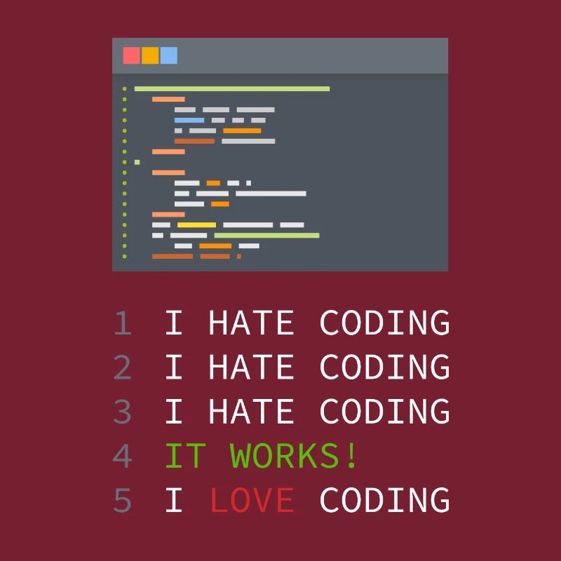 I love Coding! Programmierer, Nerds, Computer