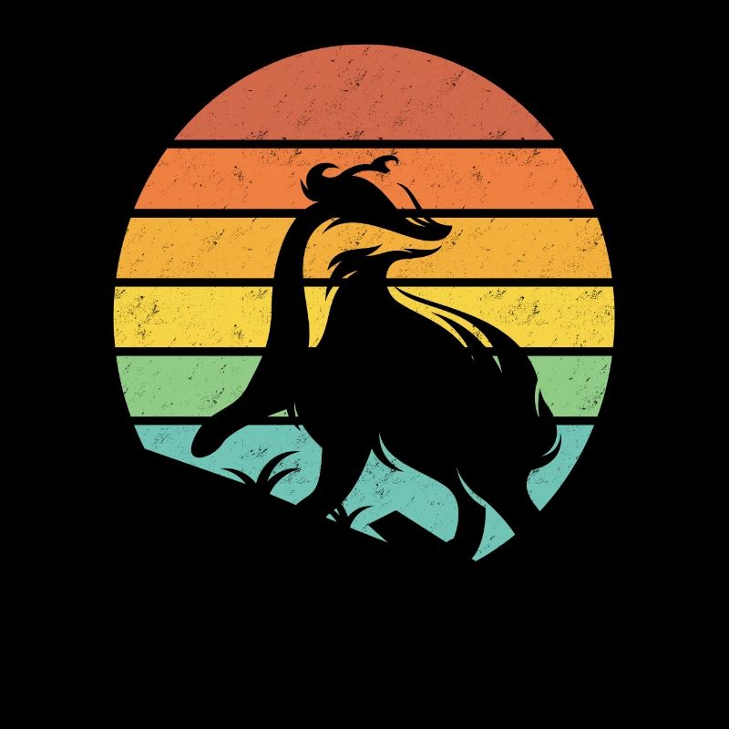 Honigdachs Retro Geschenk