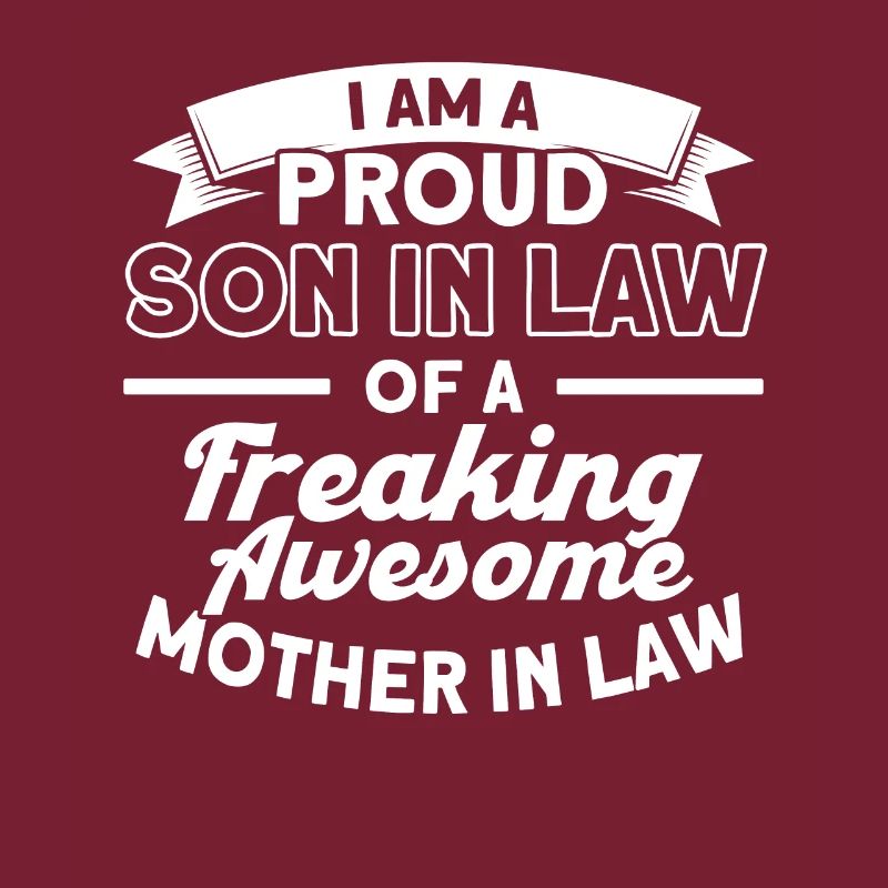 Stolzer Schwiegersohn einer Schwiegermutter