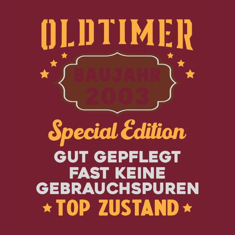 Oldtimer Baujahr 2003 Geburtstagsgeschenk