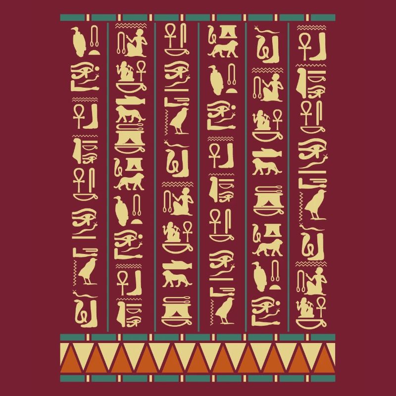 Hiéroglyphes Pyramides Egypte ancienne