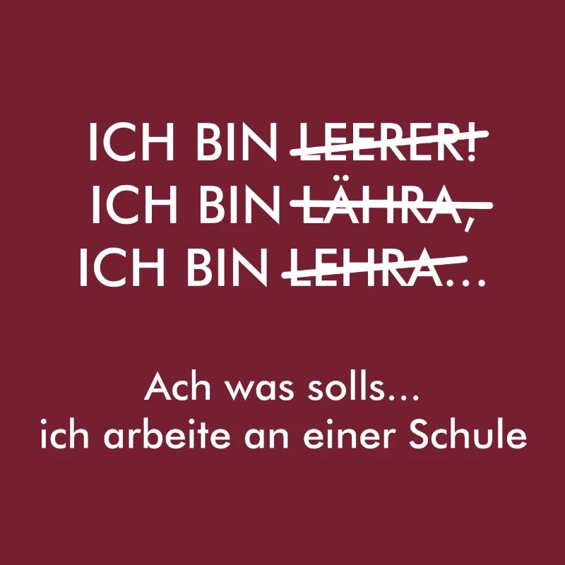 Ich bin lehrer Geschenk dumm