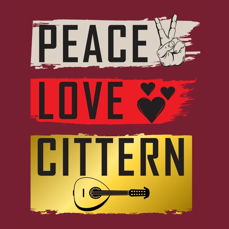 Peace Love Cittern Irish Step danse