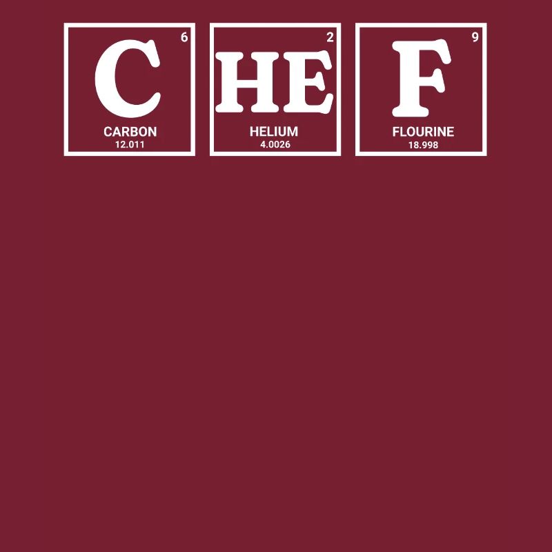 Conception d’éléments chimiques CHEF