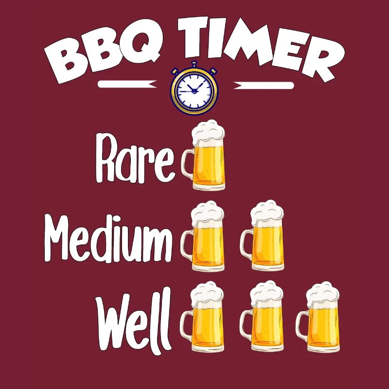 BBQ Timer - Rare, Medium, Well Done, Beer