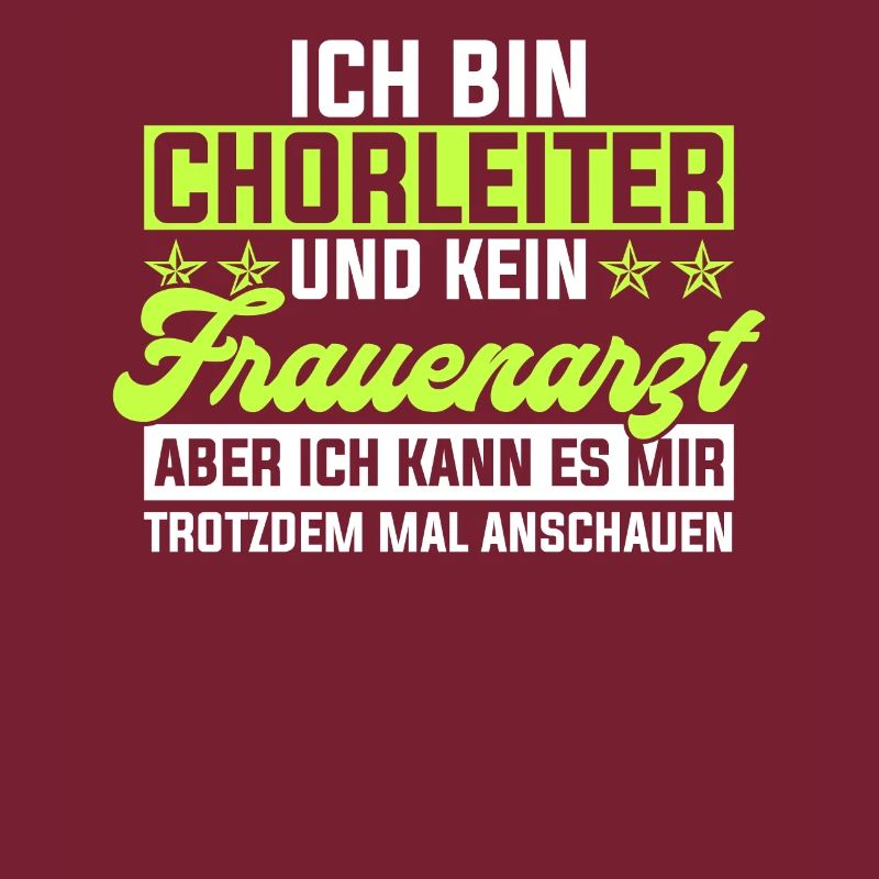 Chorleiter Dirigent Tenor Geschenk & Chorleiterin