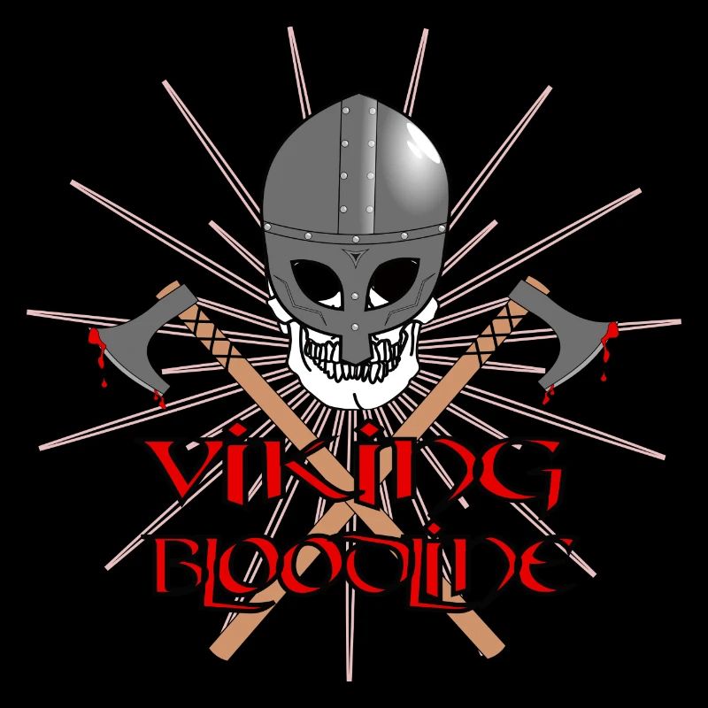 Wikinger Schädel Krieger