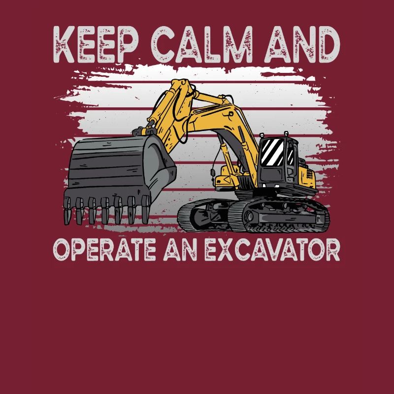 Keep Calm Baggerfahrer