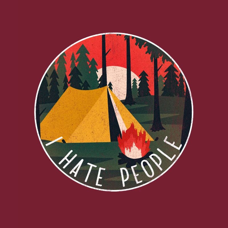 Camping hermit eremite freedom nature silence camp