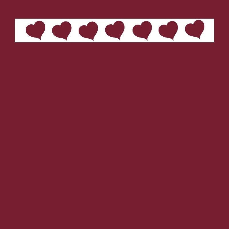 Hearts decorate in pattern Icon