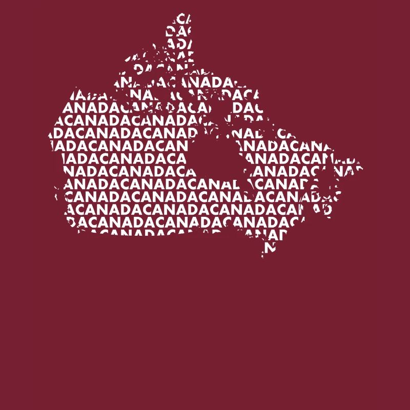 Canada map letters