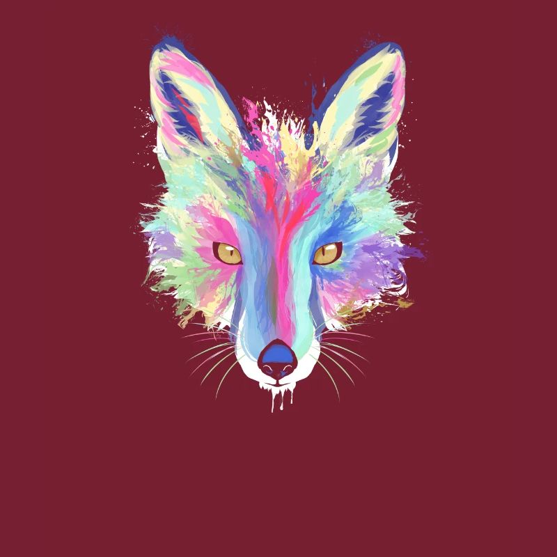 Splash fox gift for all who like foxes