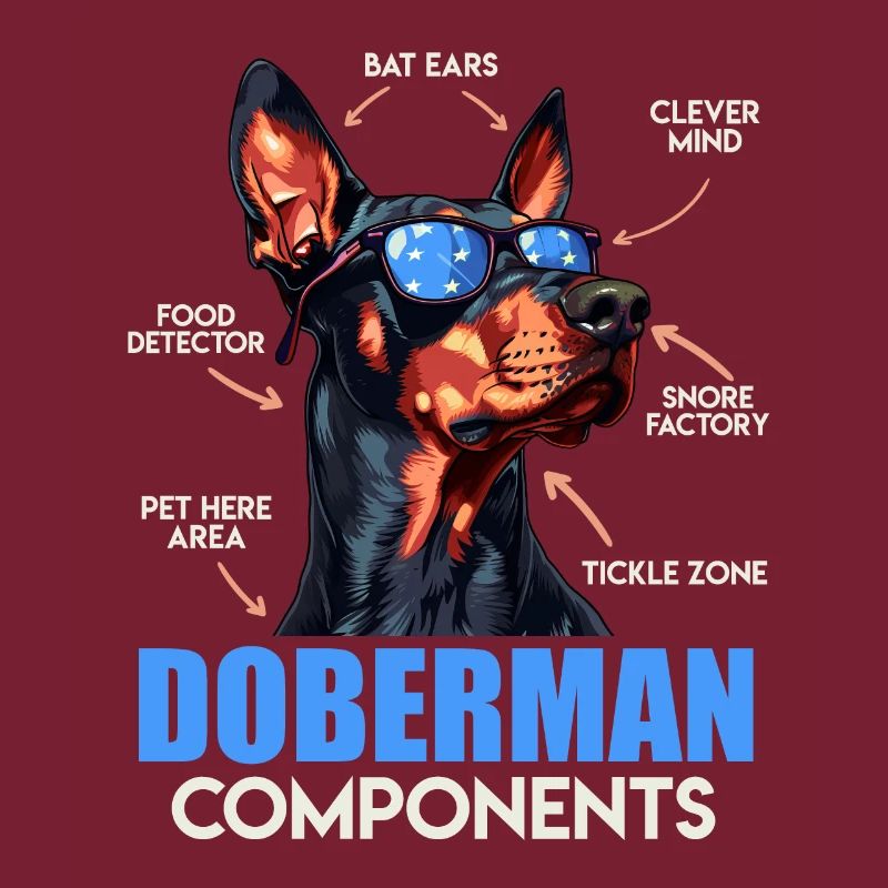 DOBERMANN KOMPONENTEN Anatomie Doberman